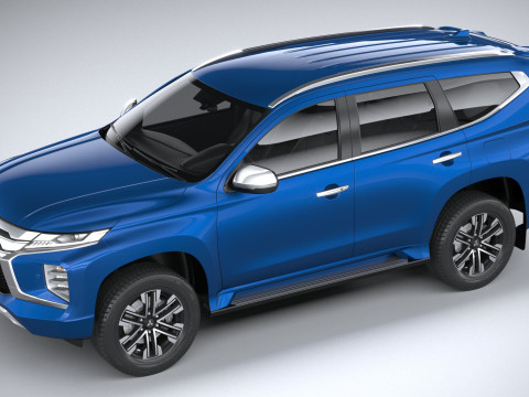 Mitsubishi Pajero Sport 2021 3D मॉडल