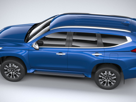 Mitsubishi Pajero Sport 2021 3D मॉडल