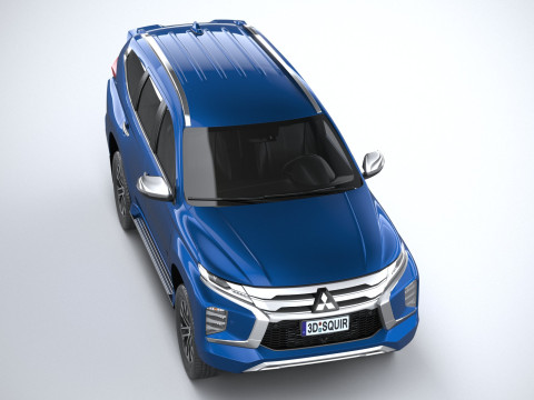 Mitsubishi Pajero Sport 2021 3D मॉडल