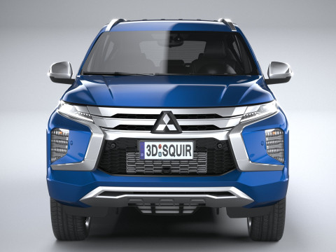Mitsubishi Pajero Sport 2021 3D मॉडल