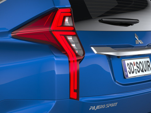Mitsubishi Pajero Sport 2021 3D मॉडल