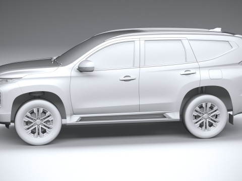Mitsubishi Pajero Sport 2021 3D मॉडल