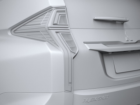 Mitsubishi Pajero Sport 2021 3D मॉडल