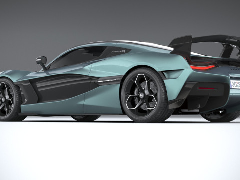 Rimac Nevera R 2025 3D-Modell