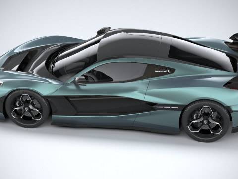 Rimac Nevera R 2025 3D-Modell