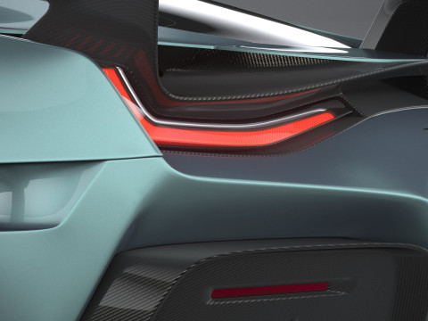 Rimac Nevera R 2025 3D-Modell
