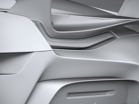 Rimac Nevera R 2025 3D-Modell