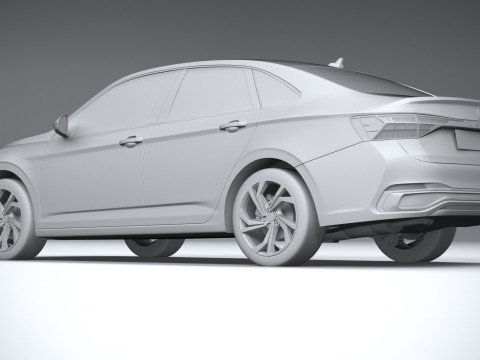 Volkswagen Jetta 2025 Modèle 3D