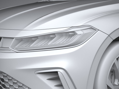 Volkswagen Jetta 2025 Modèle 3D