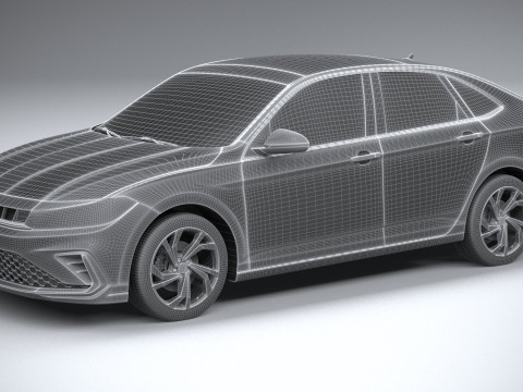 Volkswagen Jetta 2025 Modèle 3D