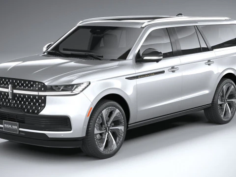 Lincoln Navigator 2025 3D Model