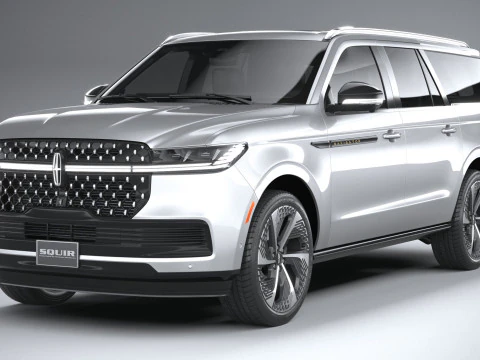 Lincoln Navigator 2025 3D Model