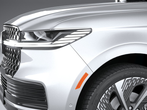 Lincoln Navigator 2025 3D 모델