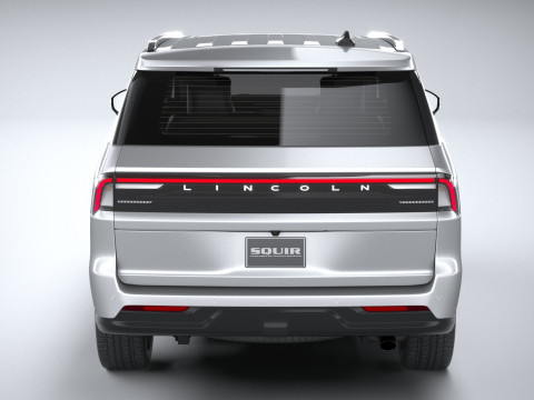Lincoln Navigator 2025 3D 모델