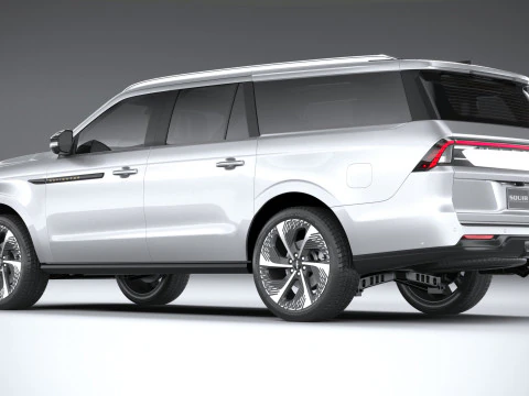 Lincoln Navigator 2025 3D Model