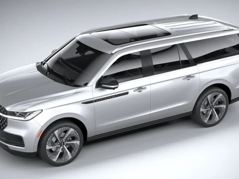 Lincoln Navigator 2025 3D Model