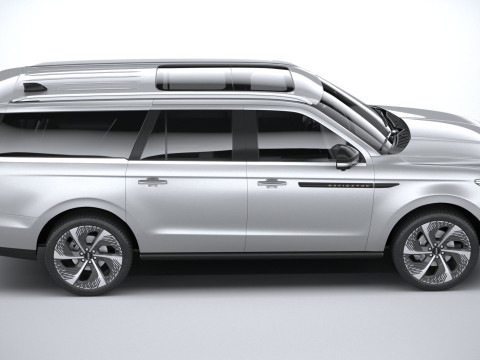 Lincoln Navigator 2025 3D 모델