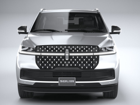 Lincoln Navigator 2025 3D 모델
