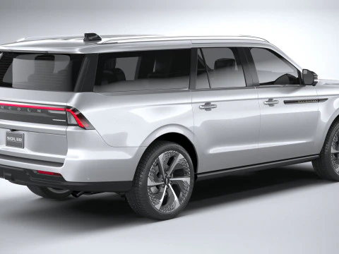Lincoln Navigator 2025 3D Model