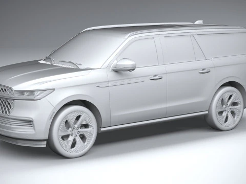 Lincoln Navigator 2025 3D Model