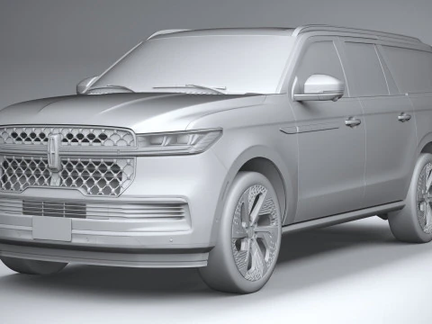 Lincoln Navigator 2025 3D Model