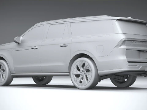 Lincoln Navigator 2025 3D Model