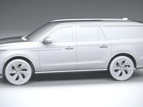 Lincoln Navigator 2025 3D Model