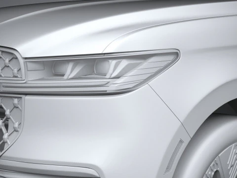 Lincoln Navigator 2025 3D Model
