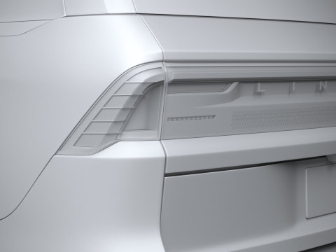 Lincoln Navigator 2025 3D 모델
