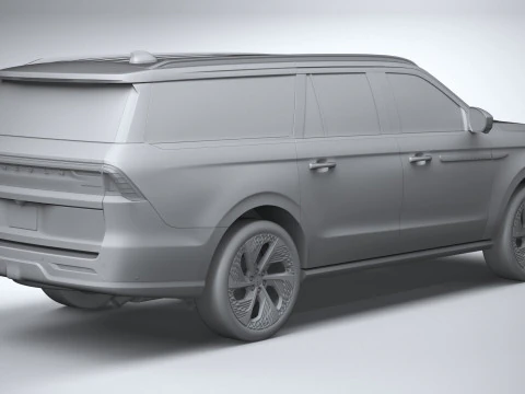 Lincoln Navigator 2025 3D Model