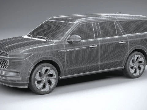 Lincoln Navigator 2025 3D Model