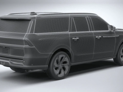Lincoln Navigator 2025 3D Model