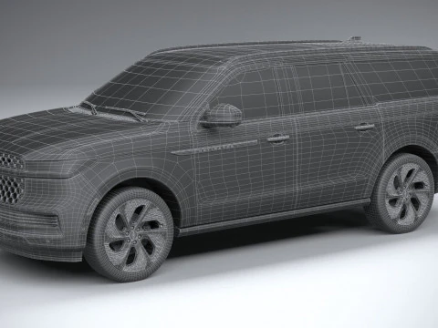 Lincoln Navigator 2025 3D Model