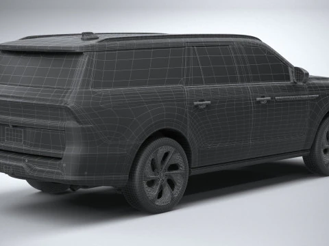 Lincoln Navigator 2025 3D Model