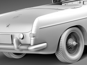 MG MGB 1962-1980 3D Model