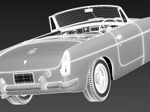 MG MGB 1962-1980 3D Model