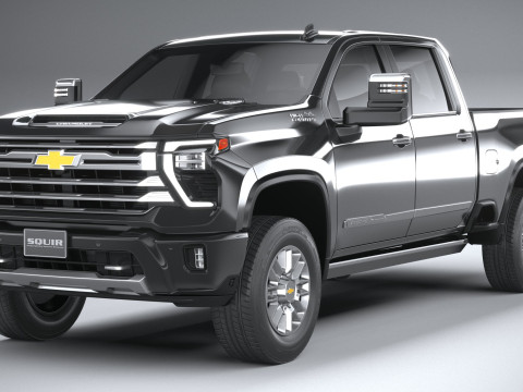 Chevrolet Silverado 2500 HD 2024 3D 모델