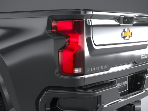 Chevrolet Silverado 2500 HD 2024 3D 모델