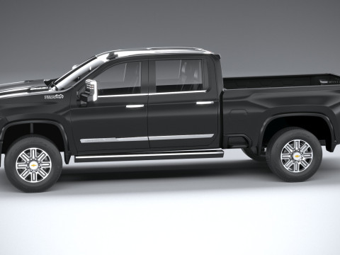 Chevrolet Silverado 2500 HD 2024 3D 모델