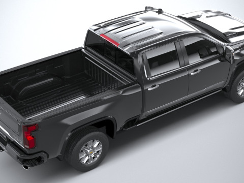 Chevrolet Silverado 2500 HD 2024 3D 모델