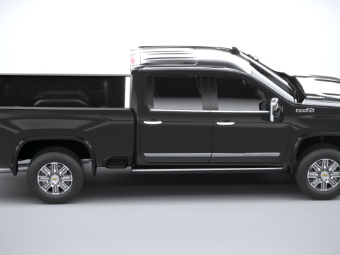 Chevrolet Silverado 2500 HD 2024 3D 모델
