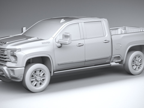 Chevrolet Silverado 2500 HD 2024 3D 모델