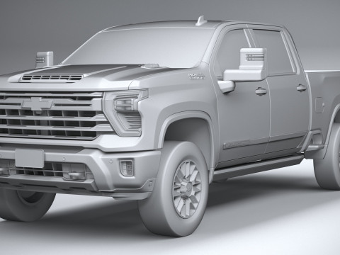 Chevrolet Silverado 2500 HD 2024 3D 모델