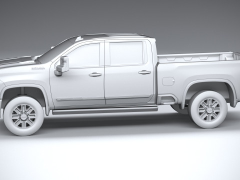 Chevrolet Silverado 2500 HD 2024 3D 모델