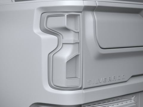 Chevrolet Silverado 2500 HD 2024 3D 모델