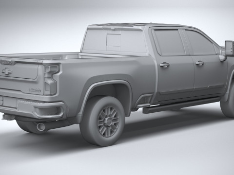 Chevrolet Silverado 2500 HD 2024 3D 모델