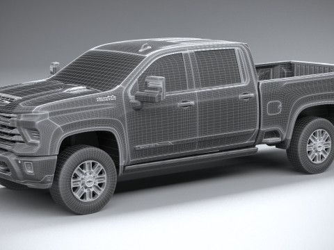 Chevrolet Silverado 2500 HD 2024 3D 모델
