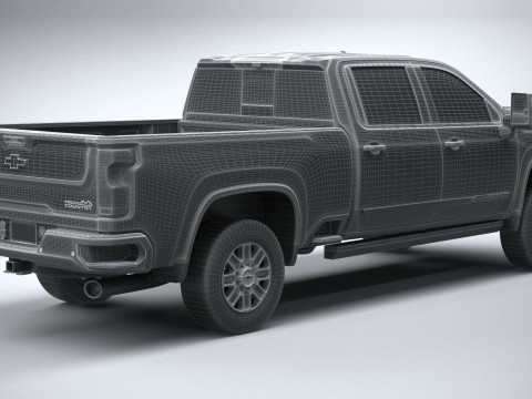 Chevrolet Silverado 2500 HD 2024 3D 모델