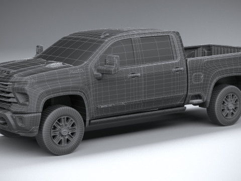 Chevrolet Silverado 2500 HD 2024 3D 모델