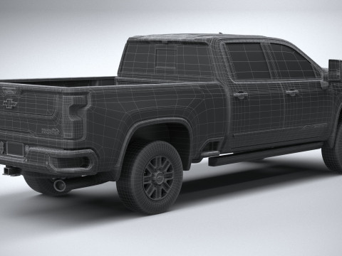 Chevrolet Silverado 2500 HD 2024 3D 모델